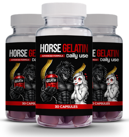 Horse Gelatin - 3 Bottles